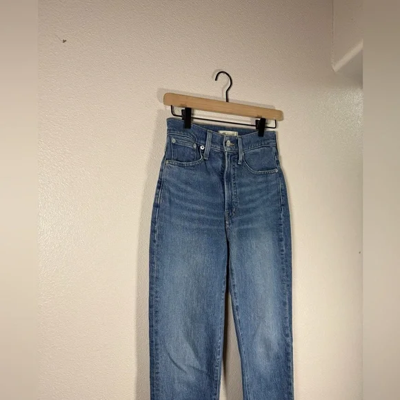Madewell The Perfect Vintage Jean Kepler Wash High Rise 24 Tall O10 - Picture 8 of 12